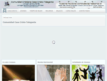 Tablet Screenshot of casacristo.org